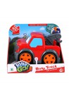 KiddyGo auto pick up truck 19 cm met licht en geluid  rood