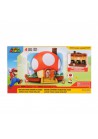 Super Mario toad huis deluxe voor figuren van 6,5 cm