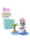 MEGA CONSTRUX BARBIE COLOR REVEAL BEACH SURF