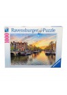 Ravensburger puzzel Amsterdam grachtenoever 1000 stukjes