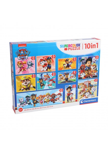 CLEMENTONI 10 in1 puzzel Paw Patrol