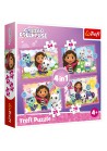 Trefl Puzzel Gabby's Dollhouse 4 in 1