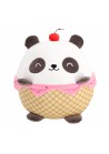 Pluchiez pluche voedseldieren 29 cm panda- ijsje