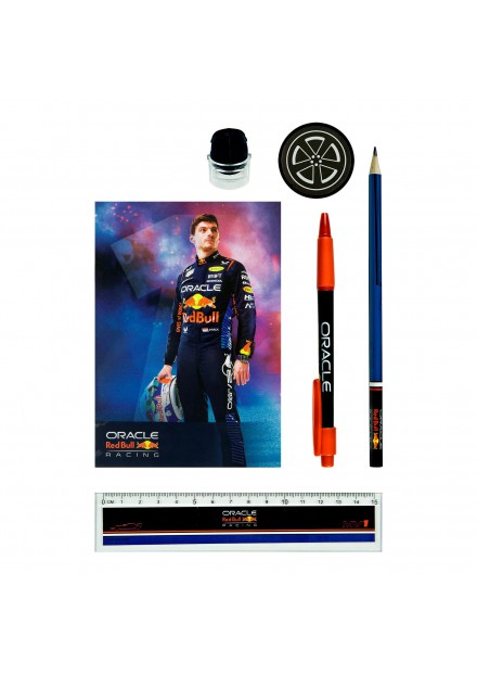 Red Bull Max Verstappen schrijfset 6-delig