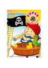 KLEURBOEK  Super Sticker en Color piraten