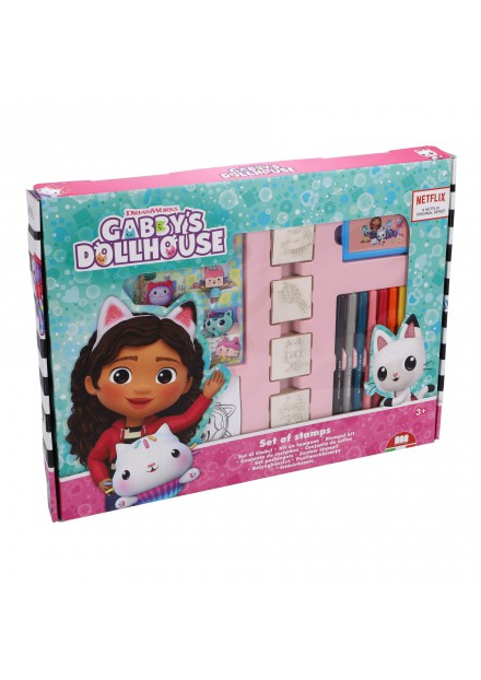 Gabby's Dollhouse stempeldoos maxi 22-delig