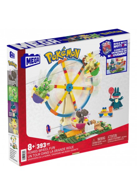 Pokemon Mega Adventure Builder Ferris Wheel Fun