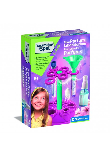 WETENSCHAP Clementoni Mini laboratorium parfum maken