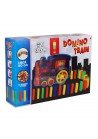 Domino trein b/o met 80 domino stenen