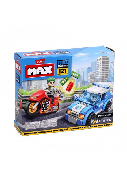 Max city politie auto 125-delig