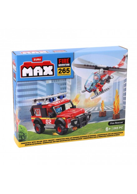 Max city brandweer auto 265-delig