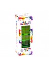 Lava bubbels spiraal met led assorti