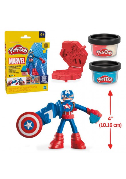 Play-Doh Marvel Figuur Captain America