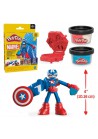 Play-Doh Marvel Figuur Captain America