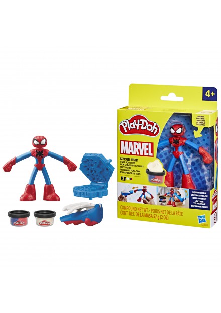 Play-Doh Marvel Figuur Spiderman