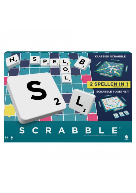 Spel Scrabble - Bordspel 2 in 1