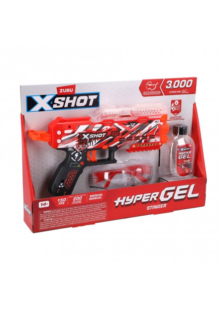 X-shot Hyper gel stinger met 3000 gellets