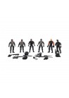 Politie figuren set 6 stuks