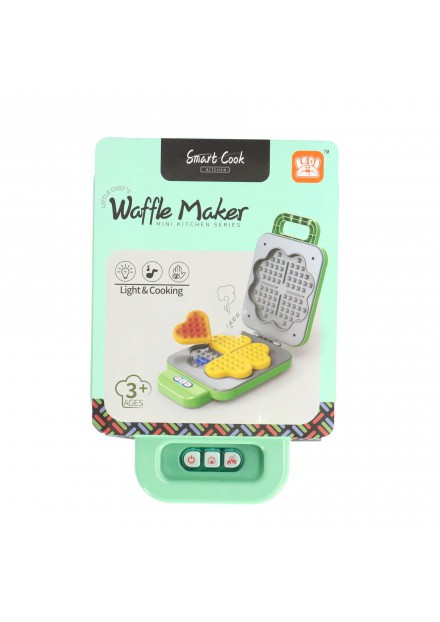 Wafel maker met geluid en licht