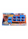 Pop-up auto transporter met 2 metal auto'suid