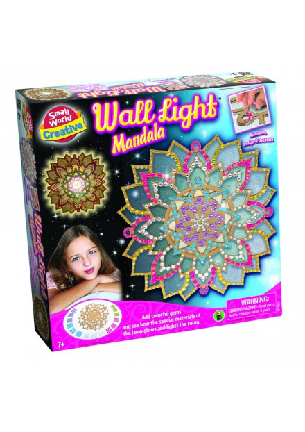 Mandala wand licht maken