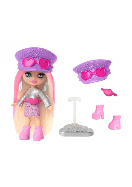 Barbie extra mini's pop met accessoires fly