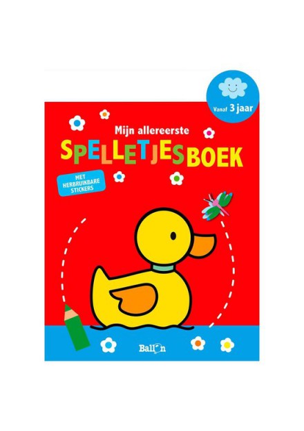 Ballon Mijn allereerste spelletjesboek 3+ eend