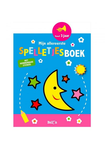 Ballon Mijn allereerste spelletjesboek 3+ maan