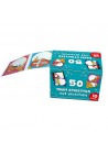 Sint cadeau stickers 50 stuks