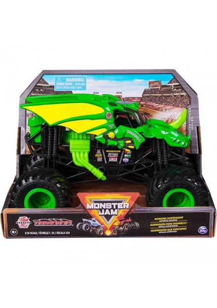 Monster Jam Die Cast Monstertruck 1:24 Groen