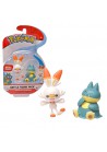 POKEMON BATTLE FIGURE PACK    MUNCHLAX  & SCORBUNNY