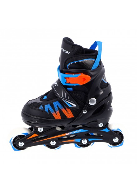 INLINE SKATE ALERT MAAT 31-34 BLAUW