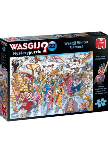 Wasgij Mystery 22 Puzzel Winterspelen 1000 Stukjes