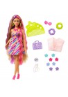 Barbie Totally Hair Flower Look rose jurk