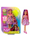 Barbie Totally Hair Flower Look rose jurk