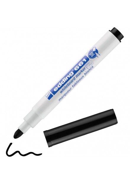 Edding Whiteboard Marker 661-01 zwart