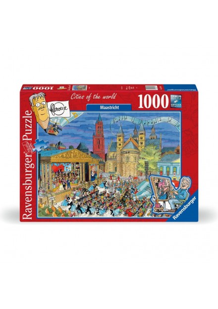 Ravensburger puzzel fleroux maastricht 1000 stukjes