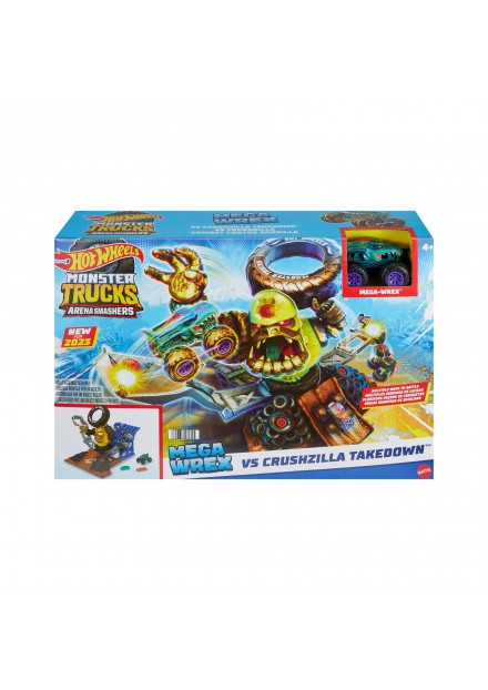 Hot Wheels monstertruck arena smasher takedown