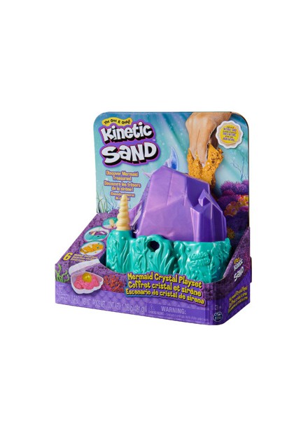 Kinetic Sand Mermaid Crystal Playset