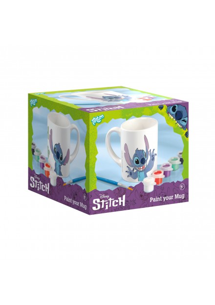 Stitch mok schilderen