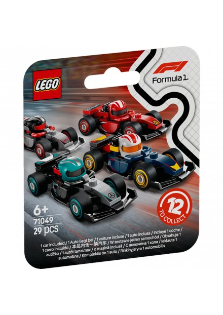 LEGO 71049 Minifigures F1® raceauto's LEGO 71049 Minifigures F1® raceauto's