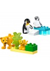 LEGO 10442 DUPLO Families van wilde dieren: pinguïns en leeuwen