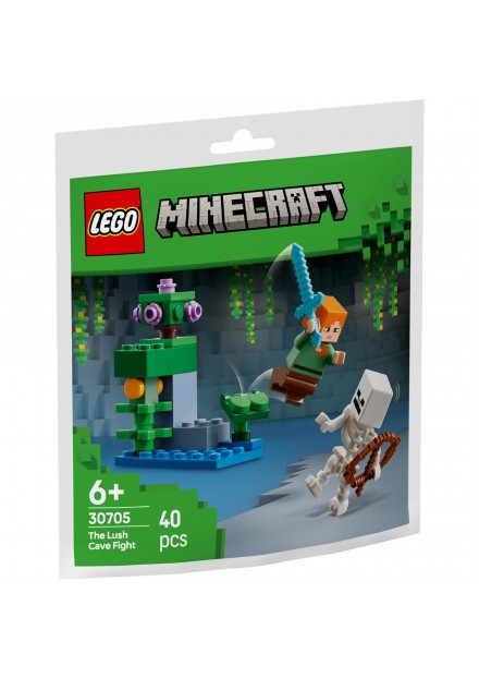 LEGO 30705 Minecraft Zakje Duel bij de weelderige grot