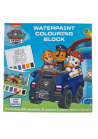 Paw Patrol Waterverf kleurboek MET KWASTJE SAFARI
