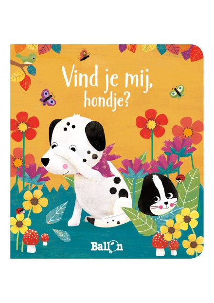 Boek Vind Je Mij Hondje Met Kijk gaatjes