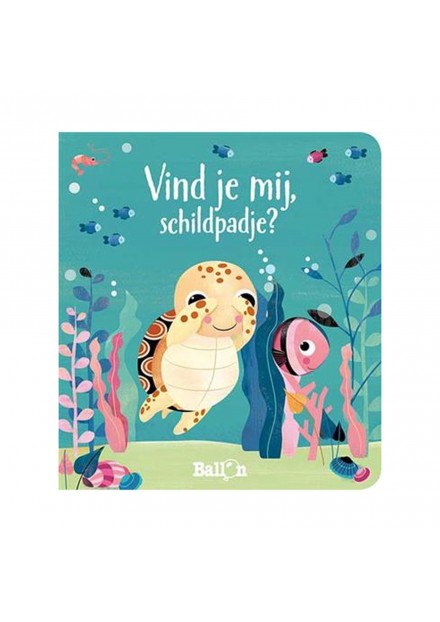 Boek Vind Je Mij Schildpadje Met Kijkgaatjes