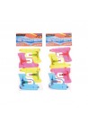Waterpistolenset Aqua Fun 4 Stuks 11 Cm waterpistool