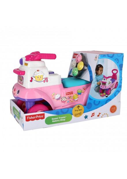 Fisher Price Sweet Treats duw  loopWagen bakkerij