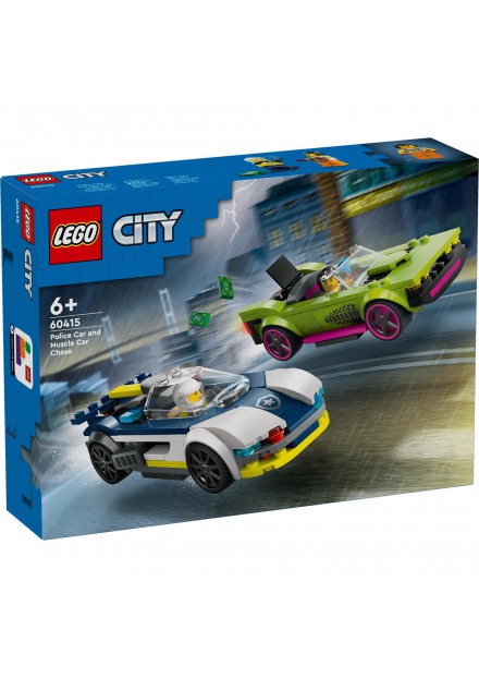 LEGO 60415 City Politiewagen En Snelle Achtervolging LEGO 60415 City Politiewagen En Snelle Achtervolging