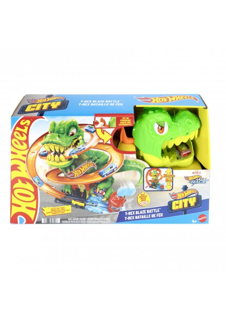 Hot Wheels city trex brandweerkazerne Hot Wheels city trex brandweerkazerne
